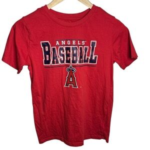 Angels Baseball Youth‎ T-Shirt - Size L (12-14)